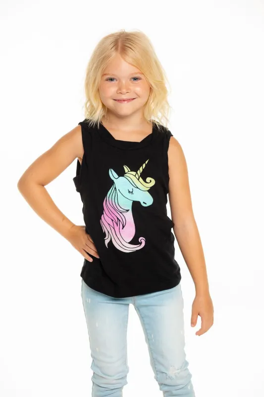 Glitter Unicorn Tank sold by Chaser