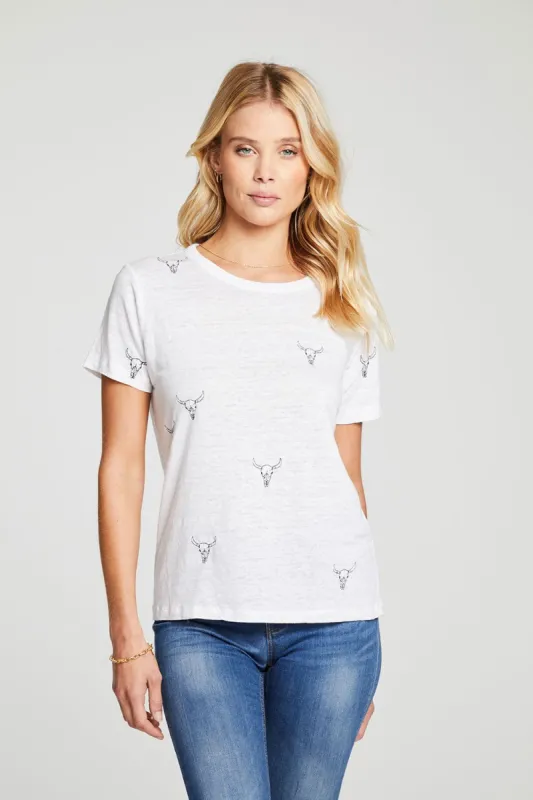 Cow Skull Stitches sold by Chaser