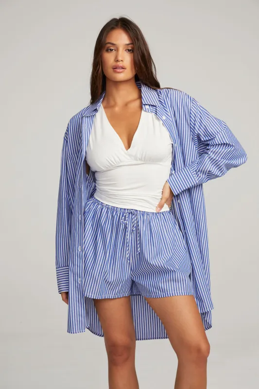 Kerstin Marmont Stripe Button Down sold by Chaser