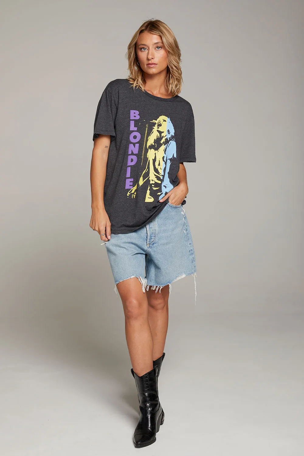 Blondie Live On Stage Tee sold by Chaser product image thumbnail 5