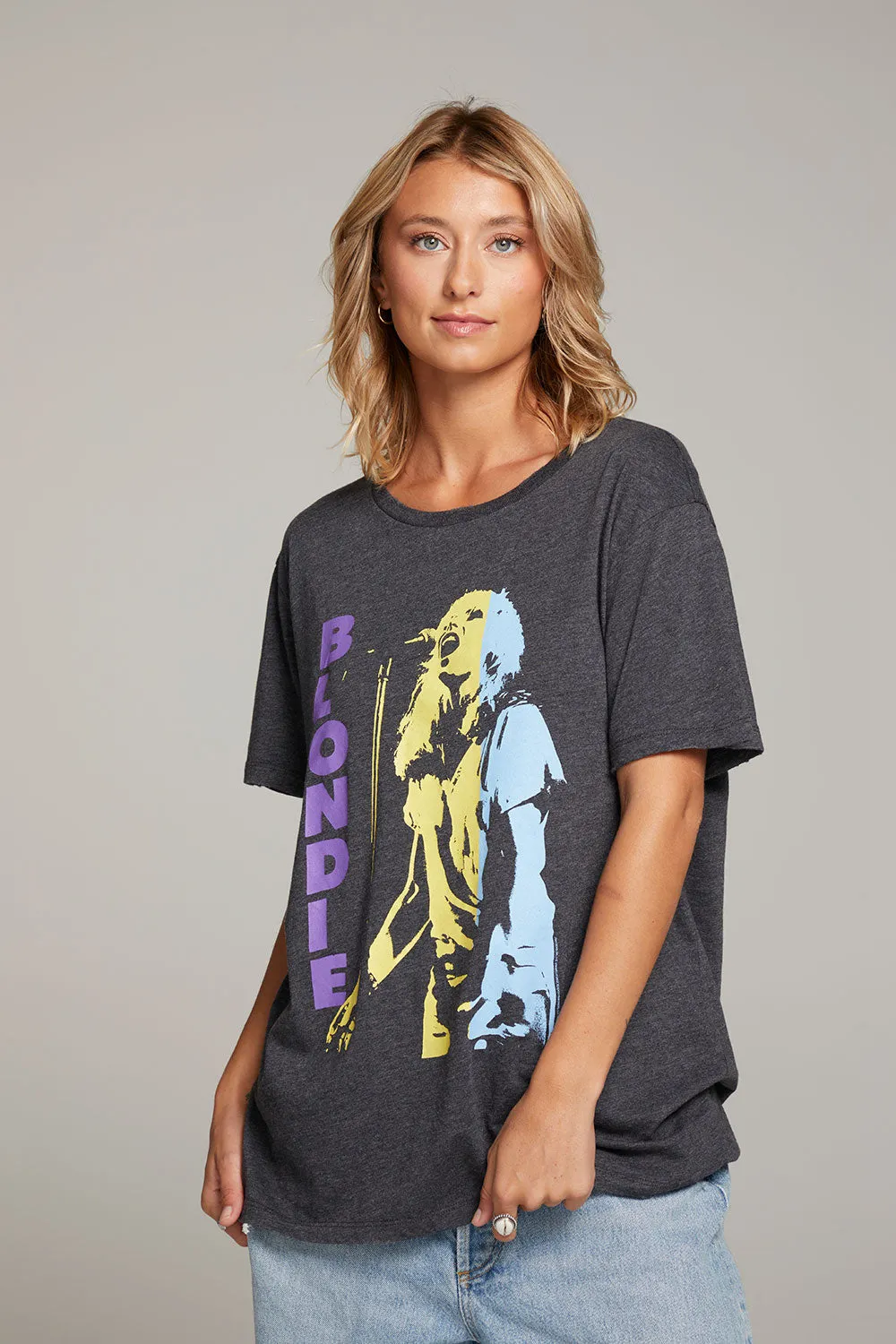 Blondie Live On Stage Tee sold by Chaser product image thumbnail 2