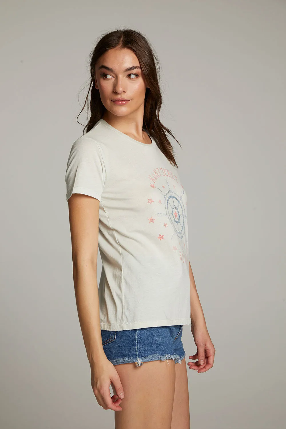 Nantucket Crew Neck Tee sold by Chaser product image thumbnail 3