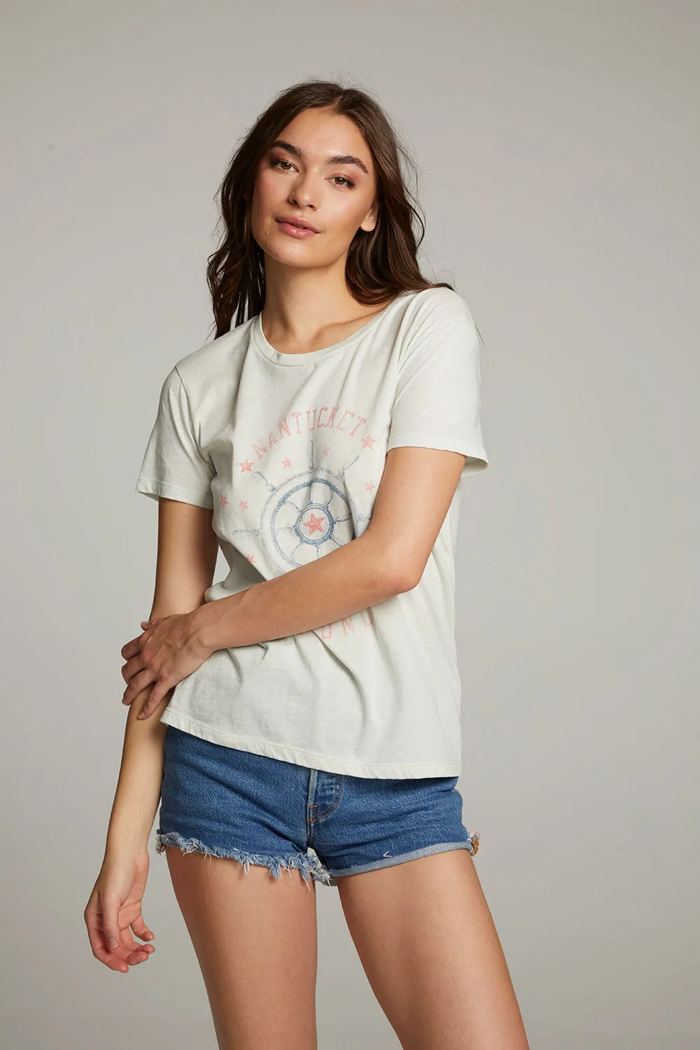 Nantucket Crew Neck Tee sold by Chaser product image thumbnail 2