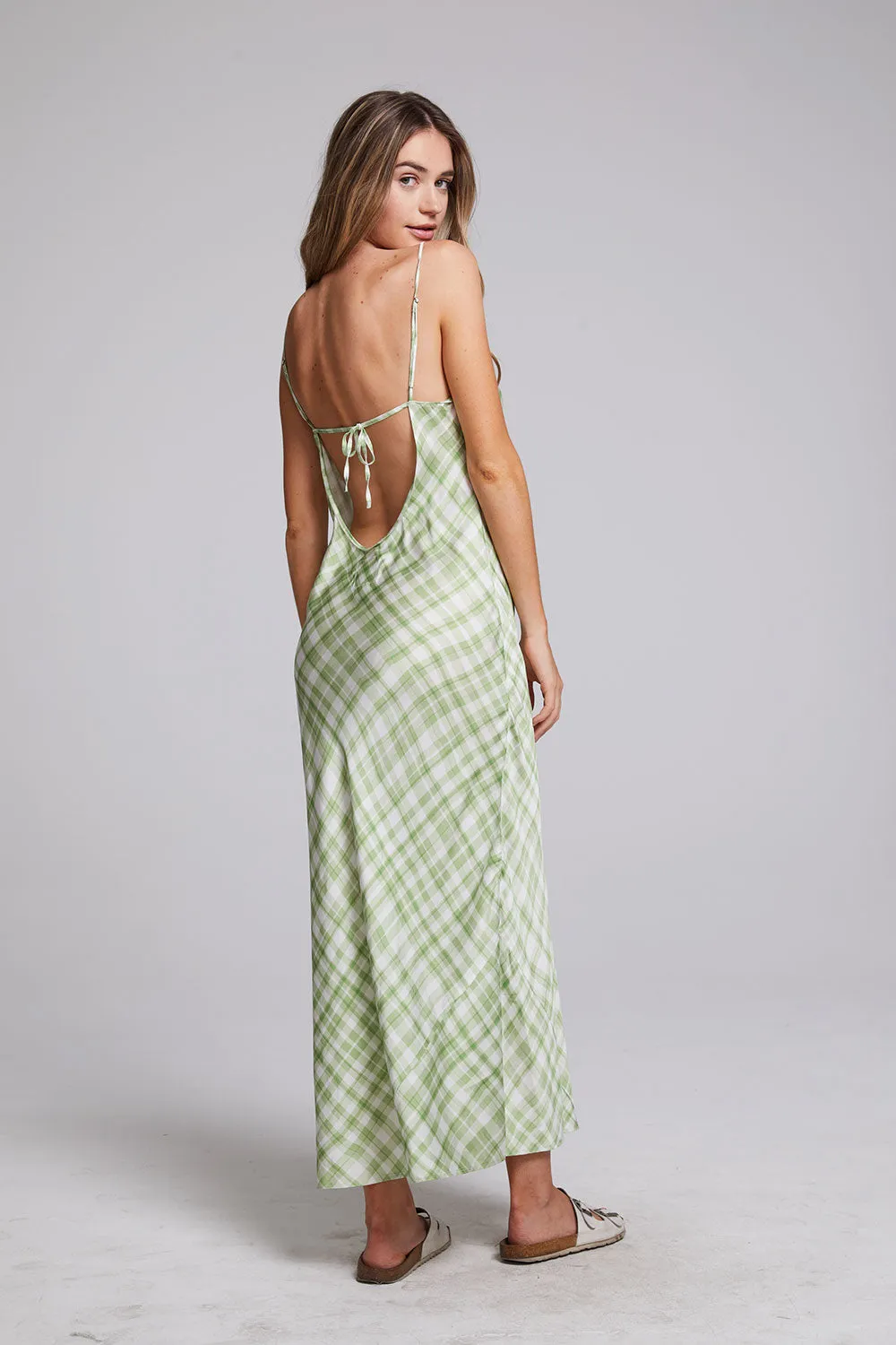Quisisana Pistachio Maxi Dress sold by Chaser product image thumbnail 2