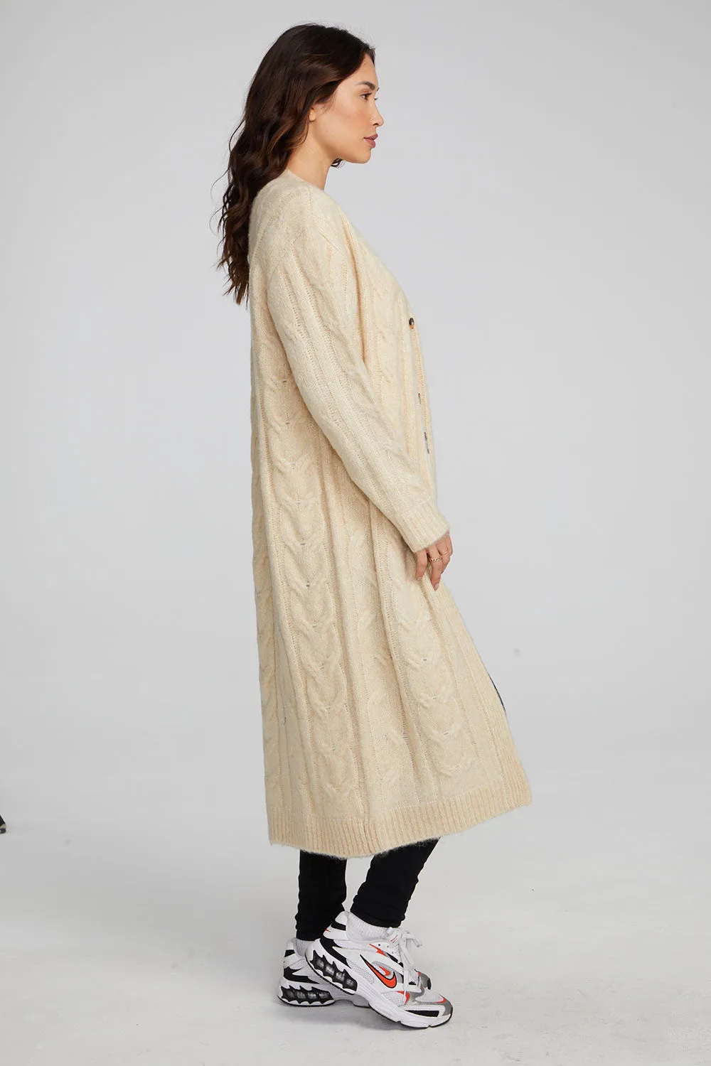 Bridge Macaroon Long Cardigan sold by Chaser product image thumbnail 5
