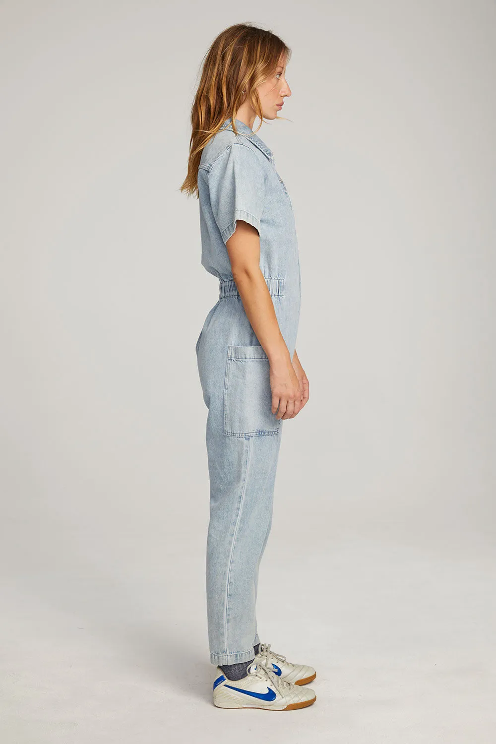 Ashland Classic Blue Jumpsuit sold by Chaser product image thumbnail 4