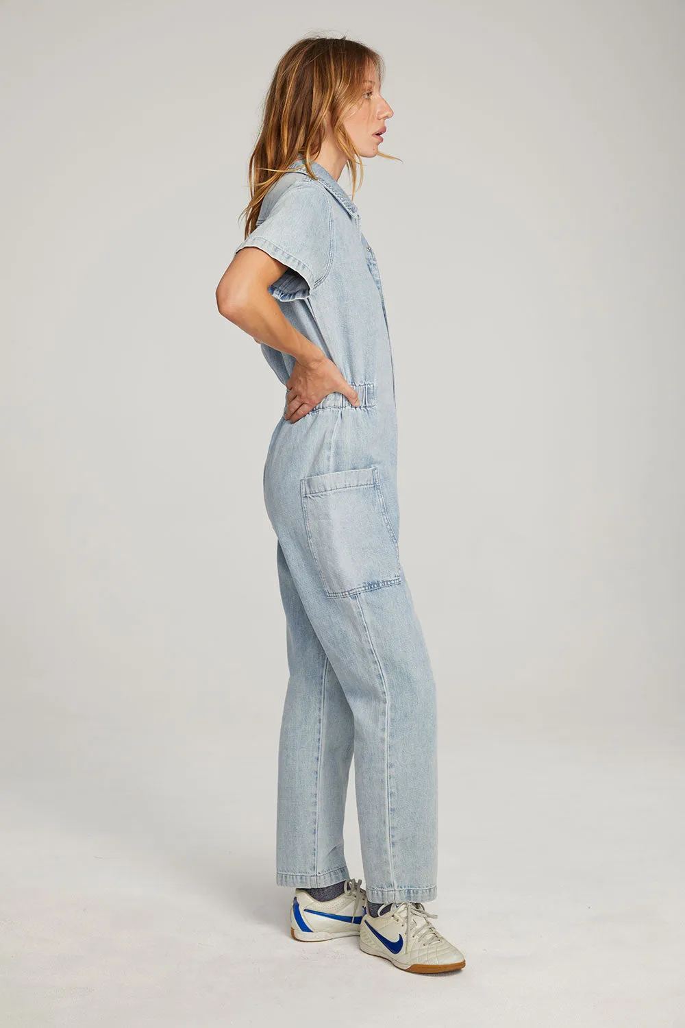 Ashland Classic Blue Jumpsuit sold by Chaser product image thumbnail 2