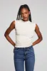 Haileyy White Cap Grey Tank Top sold by Chaser