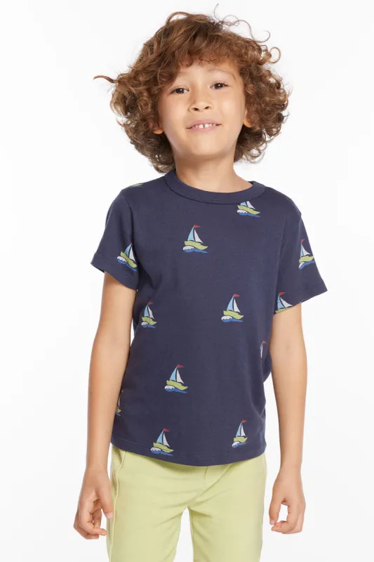 Sailboats Boys Tee sold by Chaser