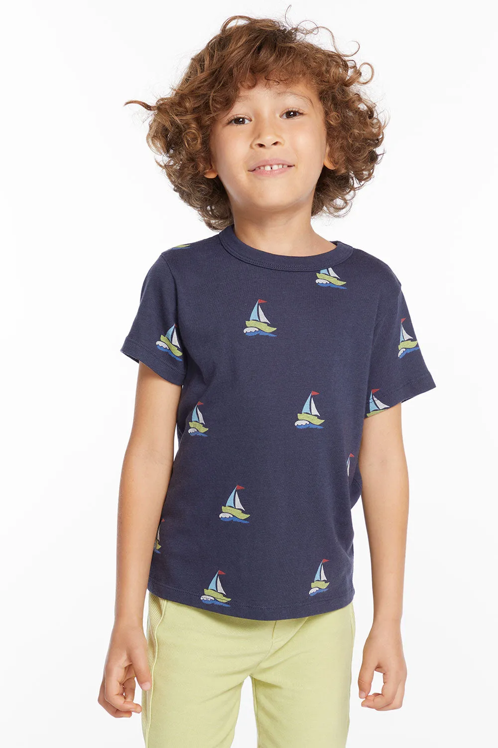 Sailboats Boys Tee sold by Chaser