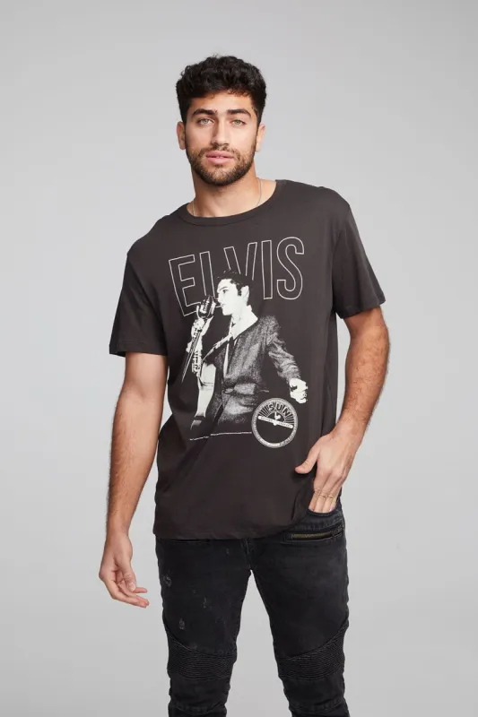Sun Records Elvis Crew Neck Tee made by Chaser