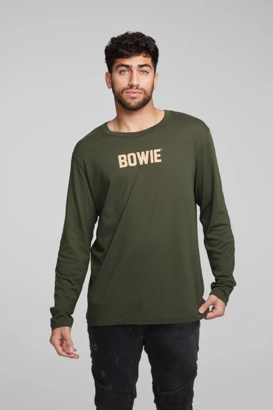 David Bowie Ziggy Stardust Long Sleeve Crew made by Chaser