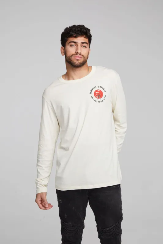 David Bowie Spiders From Mars Long Sleeve Crew made by Chaser