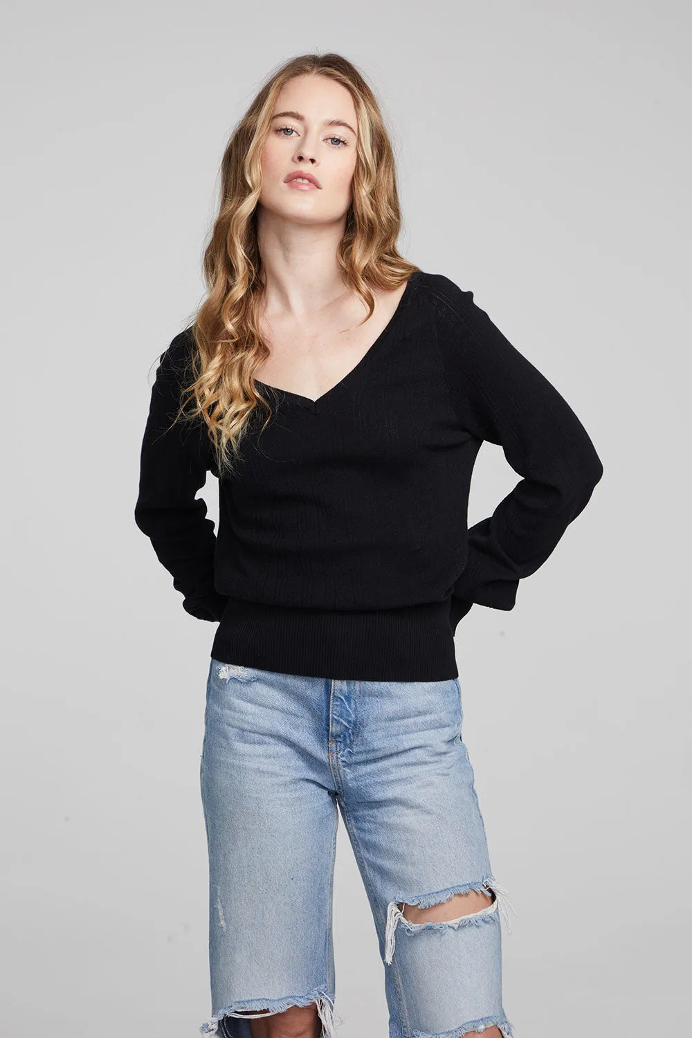 Blackheart Shadow Star Long Sleeve sold by Chaser product image thumbnail 2