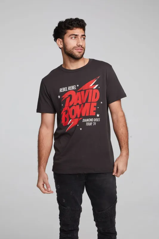 David Bowie Tour '74 Crew Neck Tee sold by Chaser
