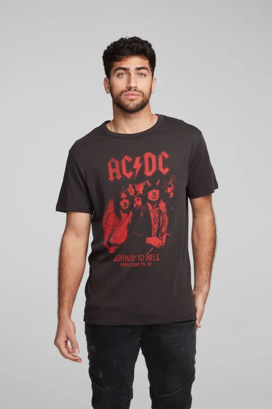 AC/DC Highway To Hell Crew Neck Tee sold by Chaser