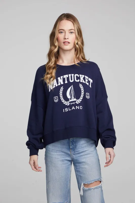 Nantucket Cotton Fleece Pullover sold by Chaser