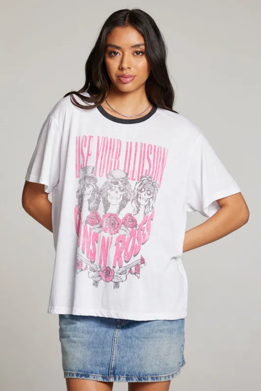 Guns n' Roses Use Your Illusion Skull Tee sold by Chaser