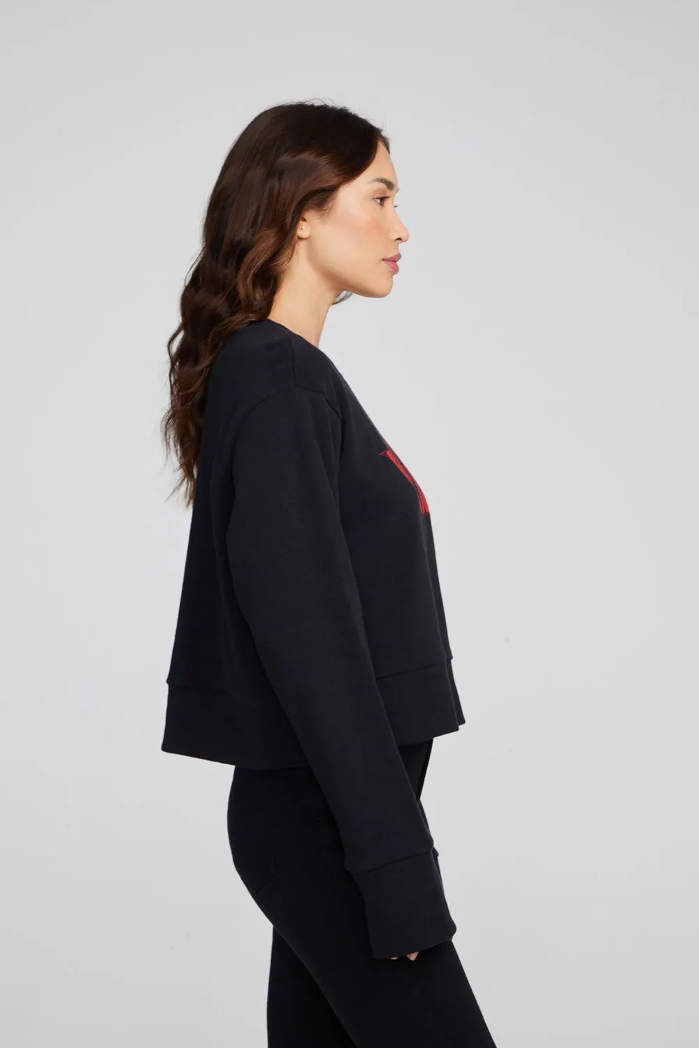 Rock'n'Roll Lips Long Sleeve sold by Chaser product image thumbnail 5