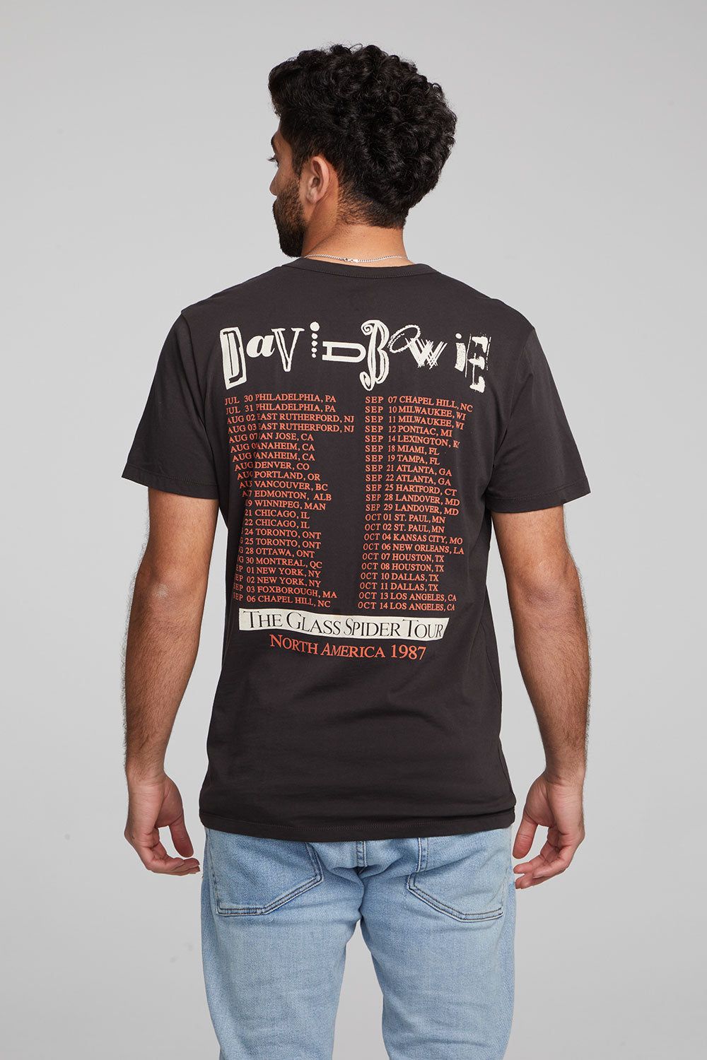 David Bowie The Glass Spider Tour Crew Neck Tee sold by Chaser product image thumbnail 2