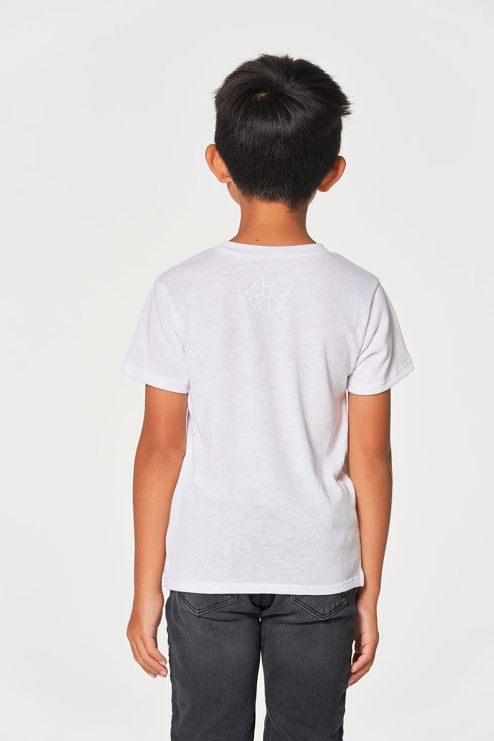 Boys Bella Jersey Short Sleeve Henley With Cocount Buttons sold by Chaser product image thumbnail 2