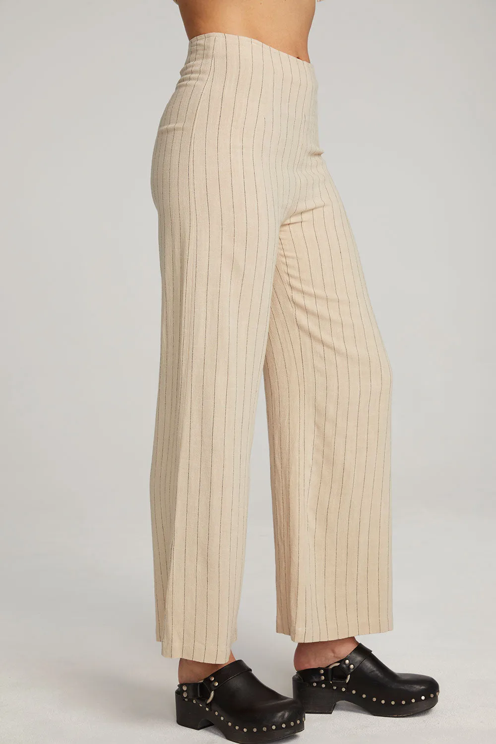 Laurel White Pinstripe Trouser sold by Chaser product image thumbnail 2