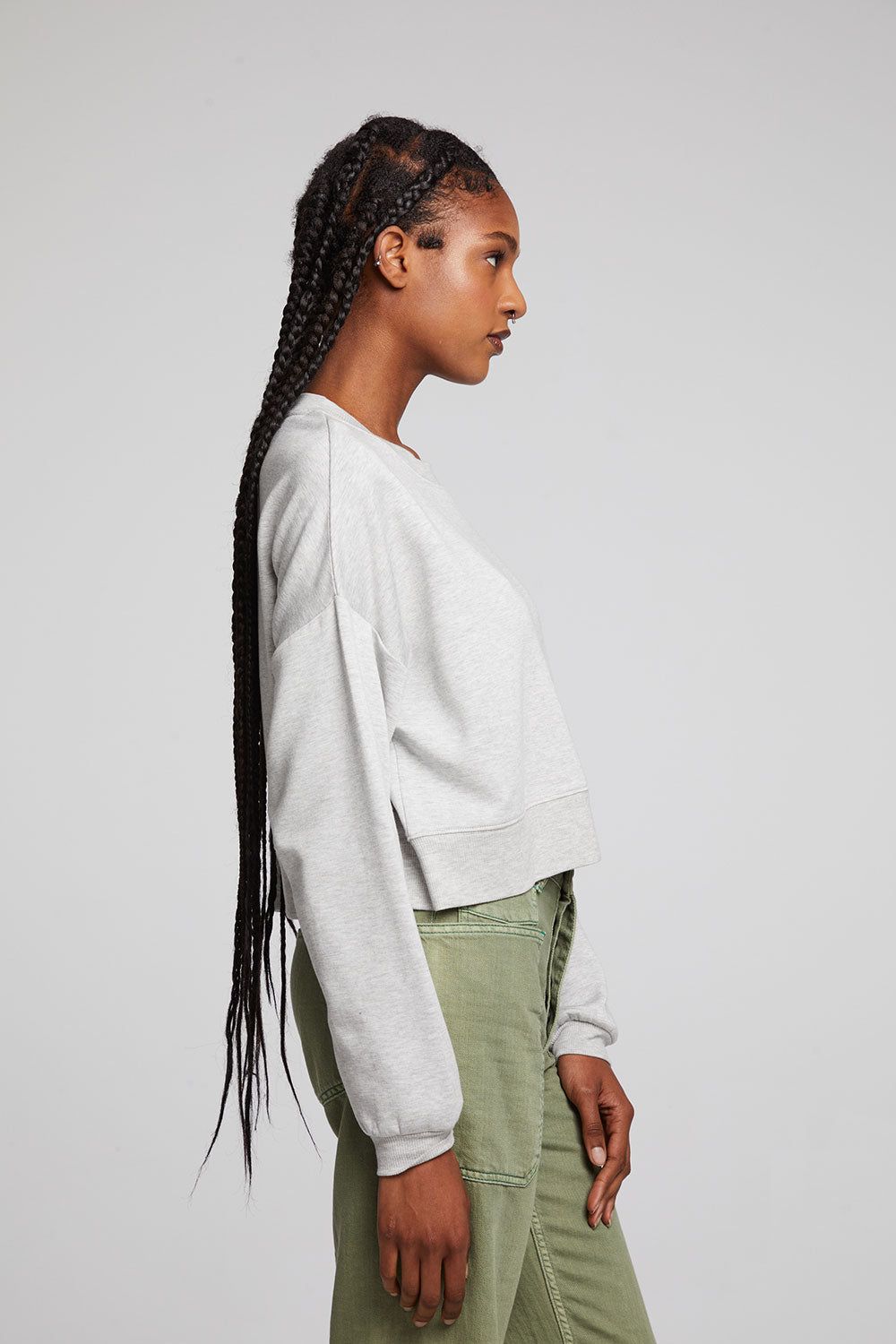 Scarlett Heather Grey Pullover sold by Chaser product image thumbnail 5