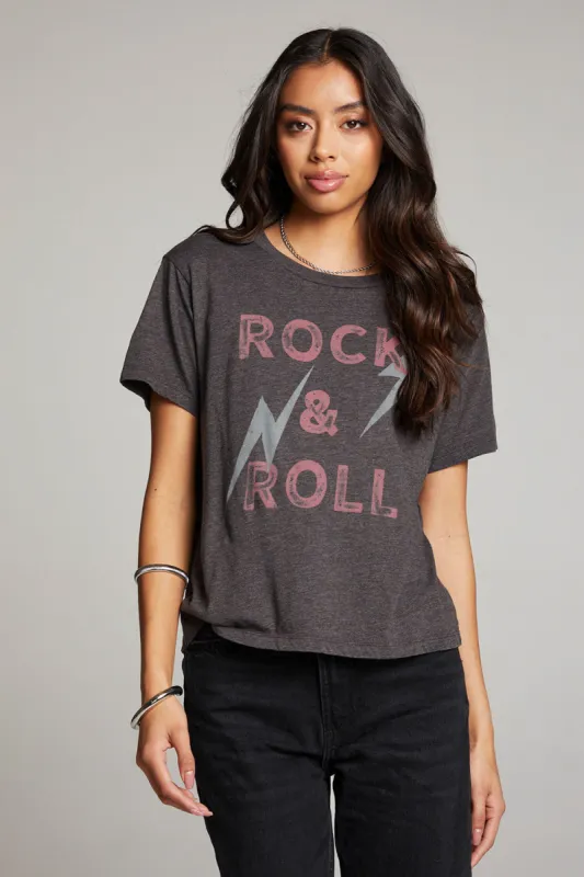 Rock & Roll Forever Crewneck Tee sold by Chaser