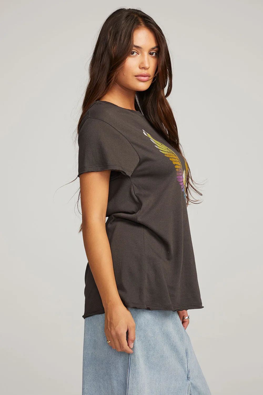 Rainbow Eagle Tee sold by Chaser product image thumbnail 3