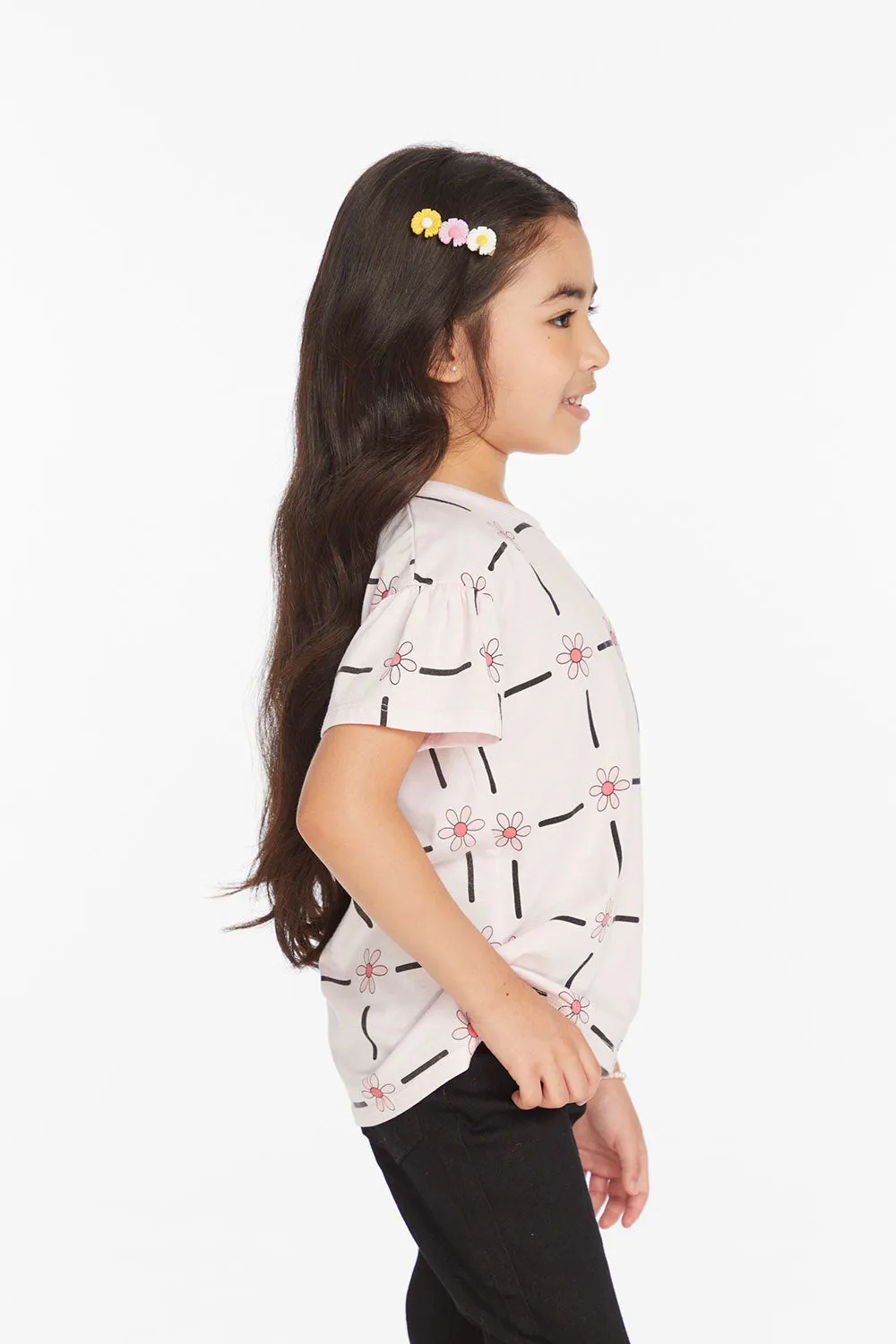 Flower Power Girls Tee sold by Chaser product image thumbnail 2