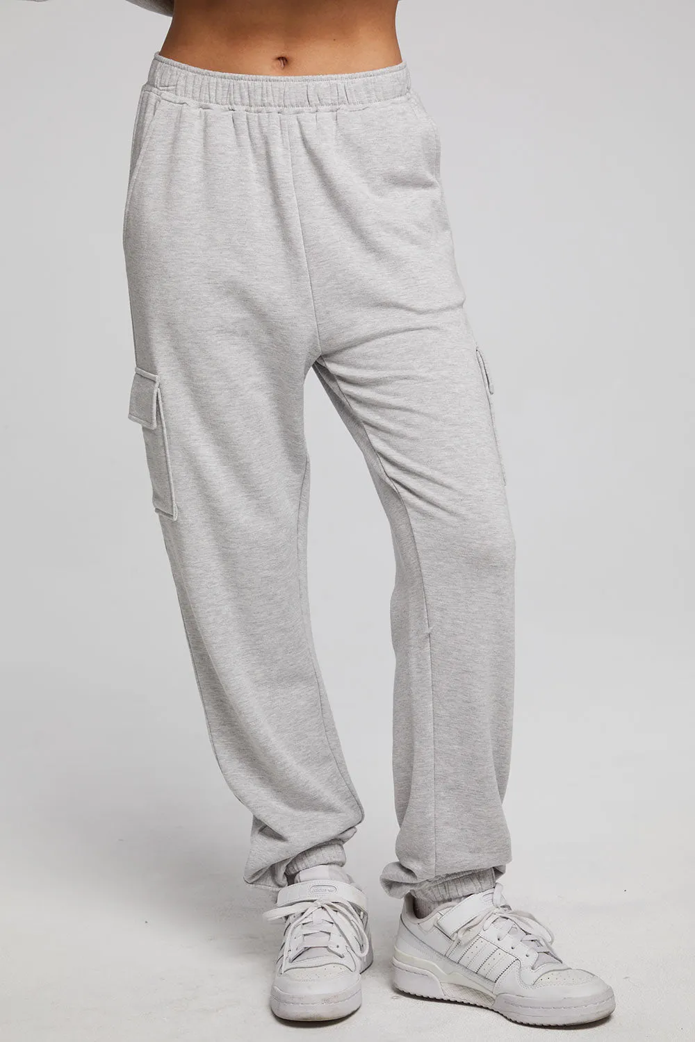 Claude Heather Grey Jogger sold by Chaser product image thumbnail 4