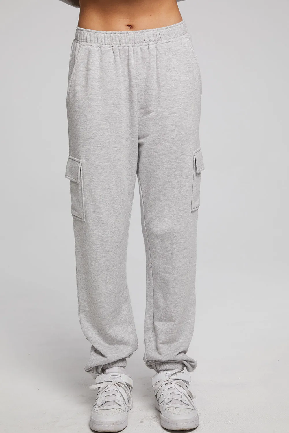 Claude Heather Grey Jogger sold by Chaser
