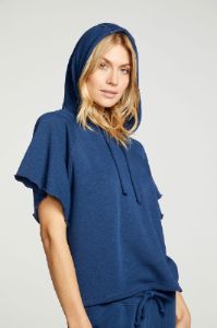 Slub French Terry Angel Sleeve Raglan Pullover Hoodie sold by Chaser