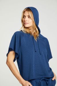 Slub French Terry Angel Sleeve Raglan Pullover Hoodie sold by Chaser