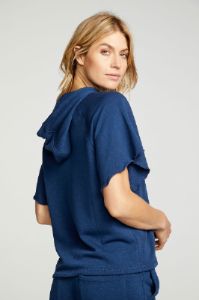 Slub French Terry Angel Sleeve Raglan Pullover Hoodie sold by Chaser