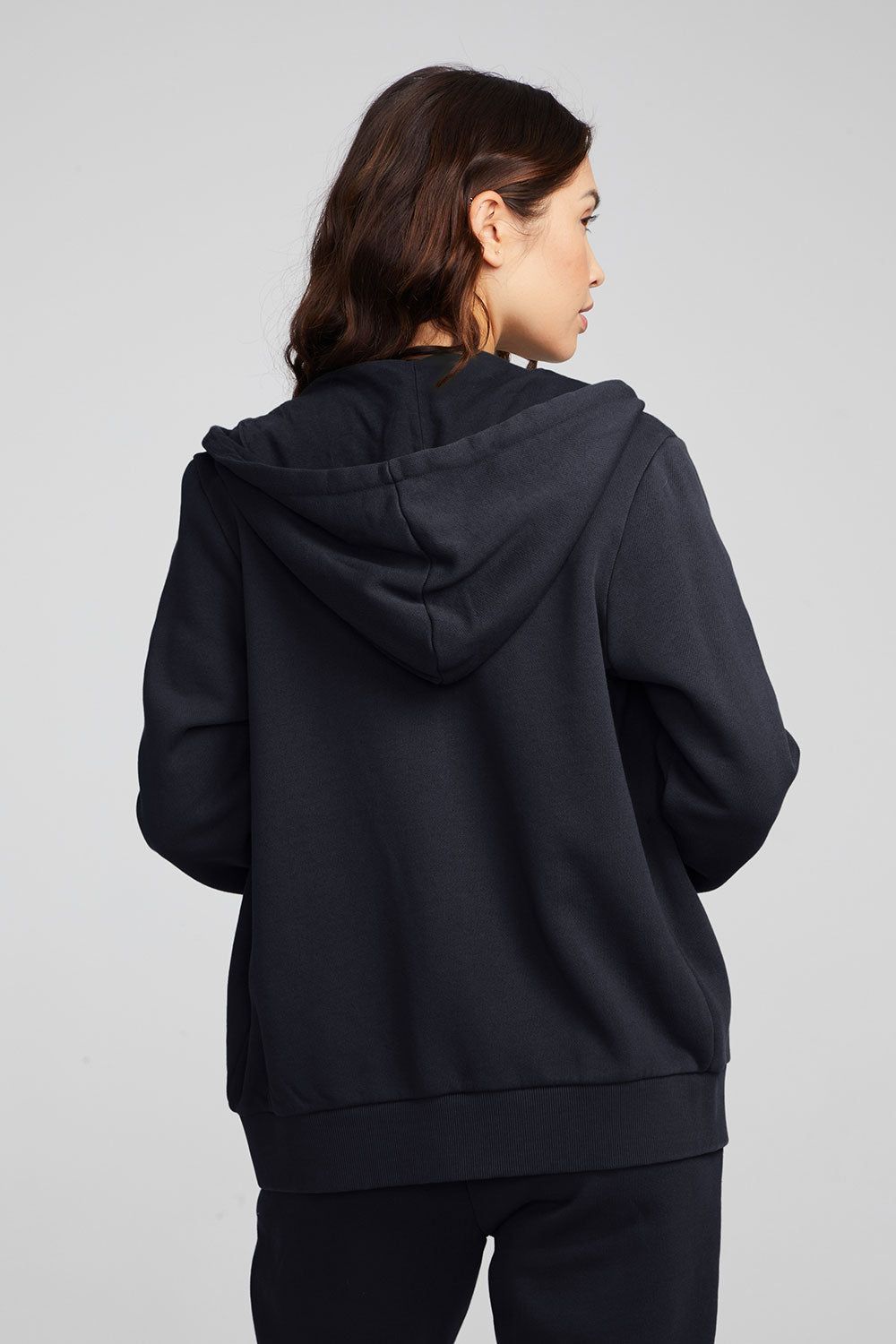 Lex Shadow Black Zip Up Hoodie sold by Chaser product image thumbnail 3