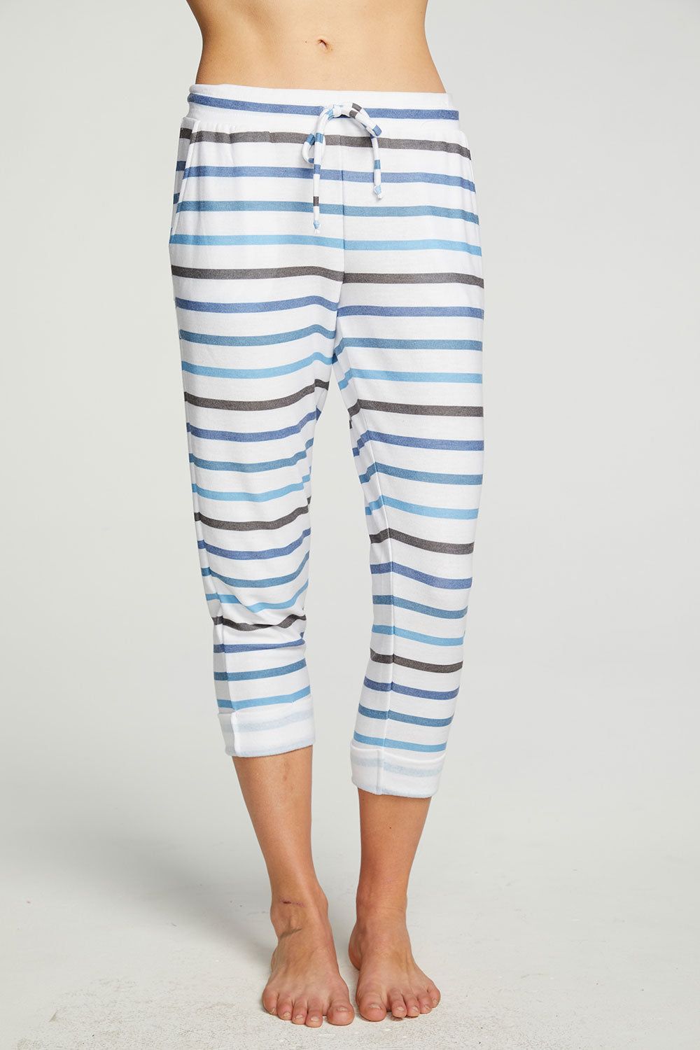 Recycled Cozy Knit Cropped Roll Hem Jogger sold by Chaser