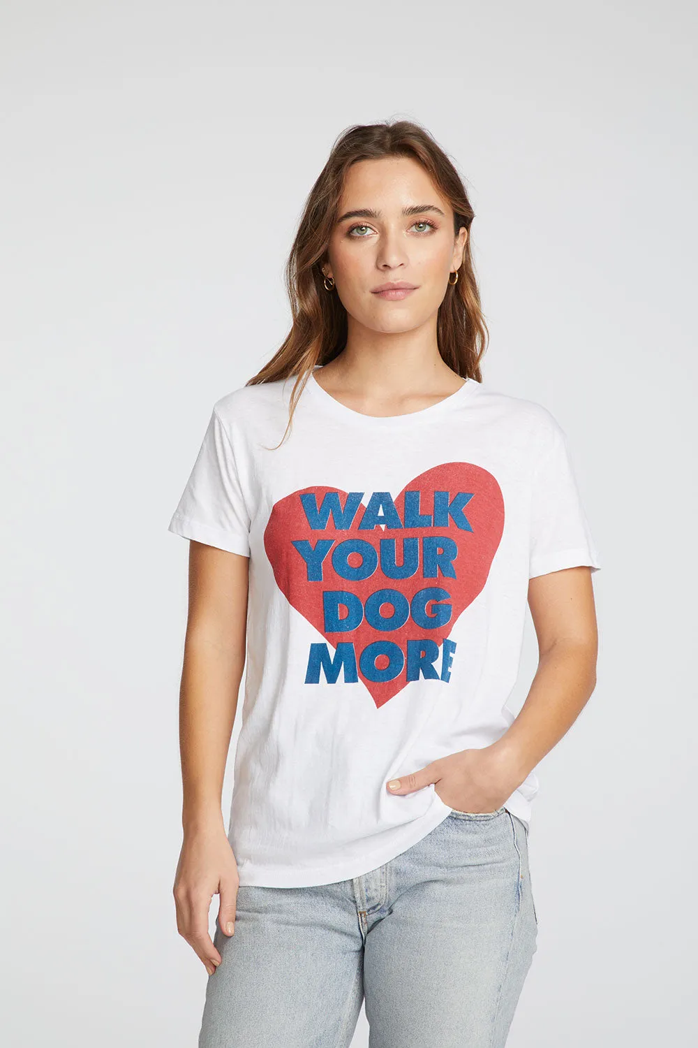Walk Your Dog More Charity Tee sold by Chaser
