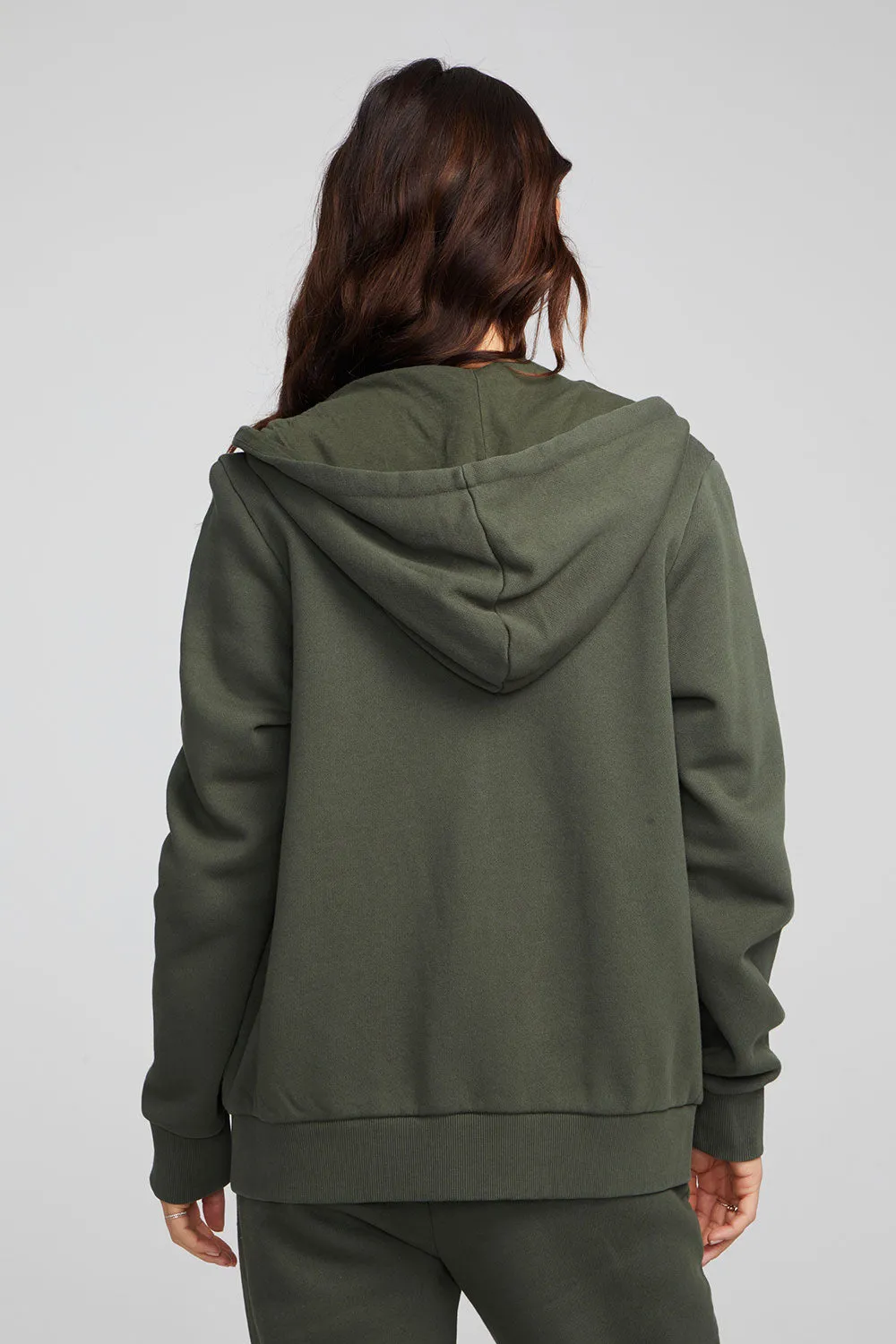 Lex Forest Night Zip Up Hoodie sold by Chaser product image thumbnail 3