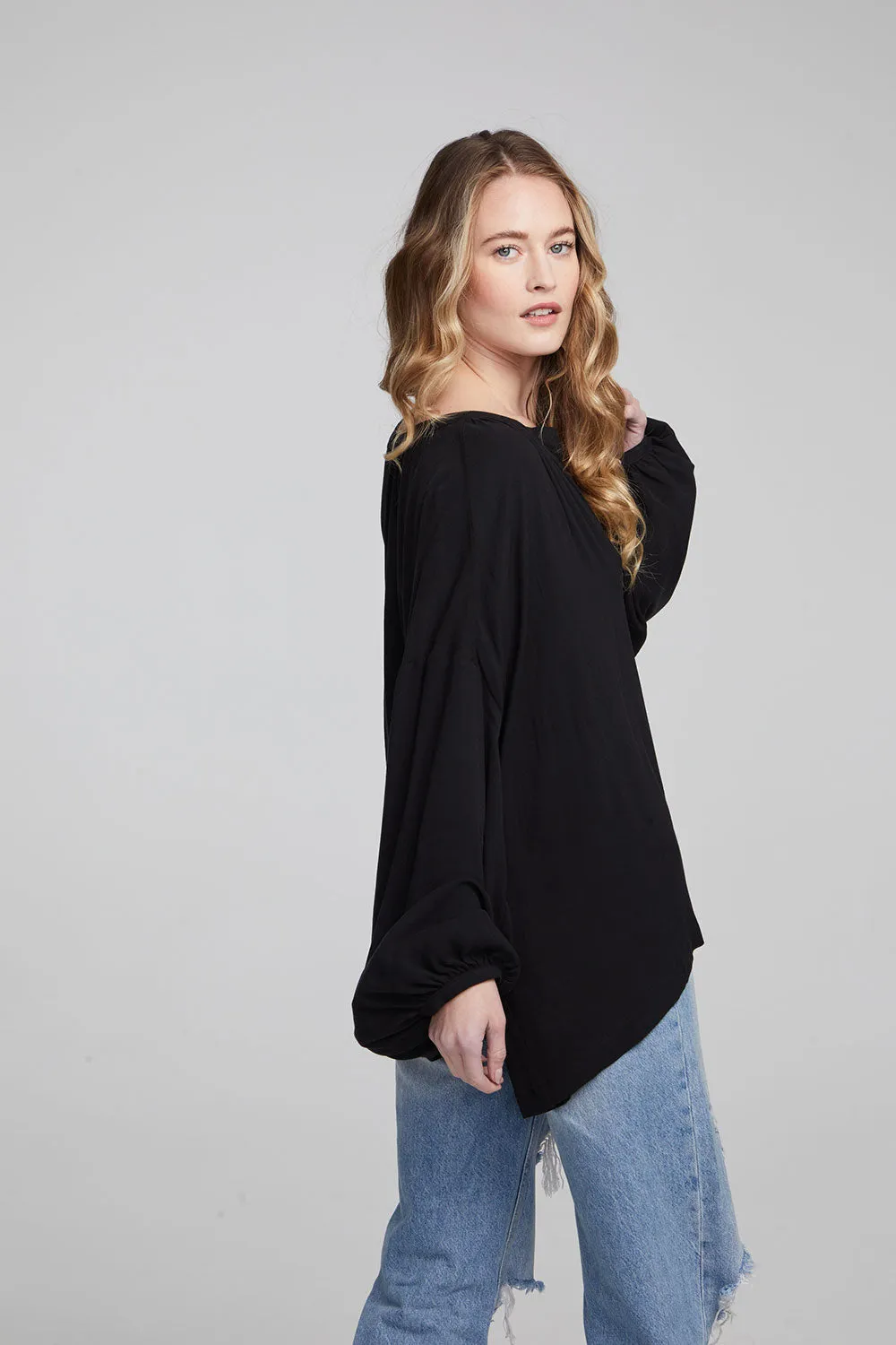 Idol Shadow Black Blouse sold by Chaser product image thumbnail 3