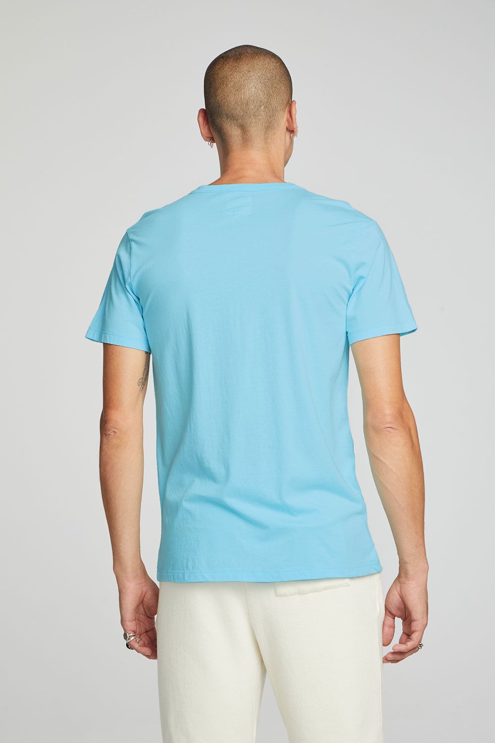 Crew Tee - Clear Blue sold by Chaser product image thumbnail 3