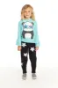 Sequin Sunnies Panda Pullover Hoodie sold by Chaser