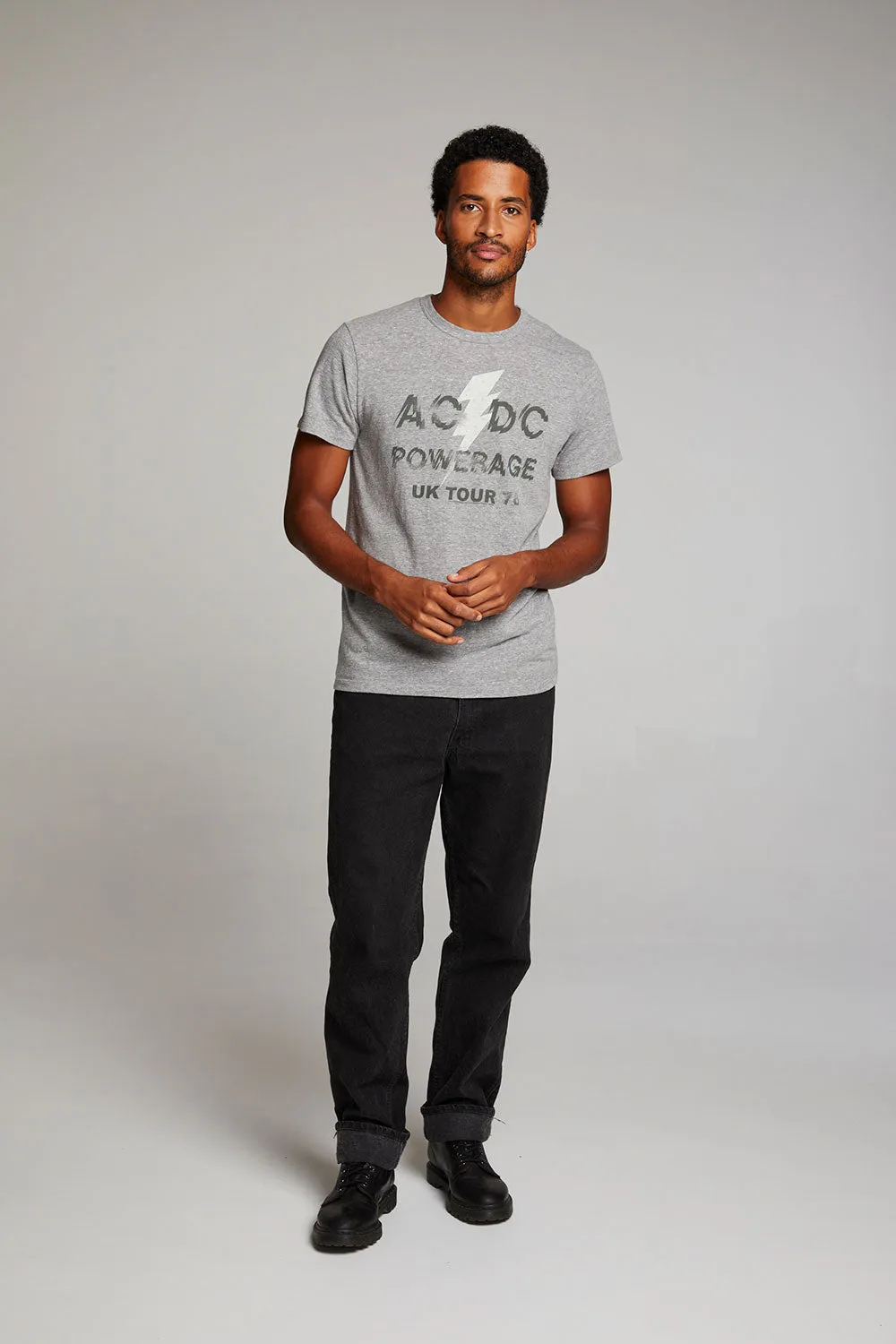 AC/DC UK Tour Mens Tee sold by Chaser product image thumbnail 5