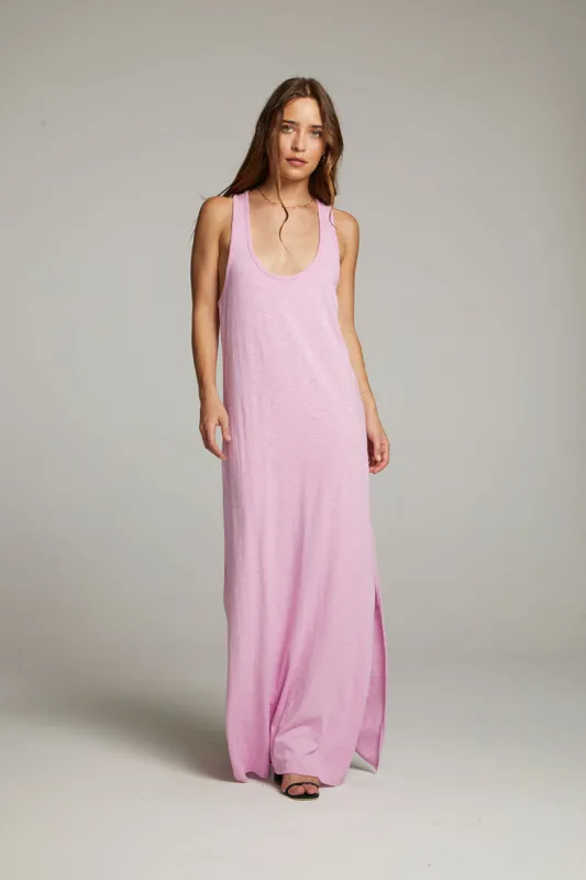 Manatee Pastel Lavender Maxi Dress sold by Chaser
