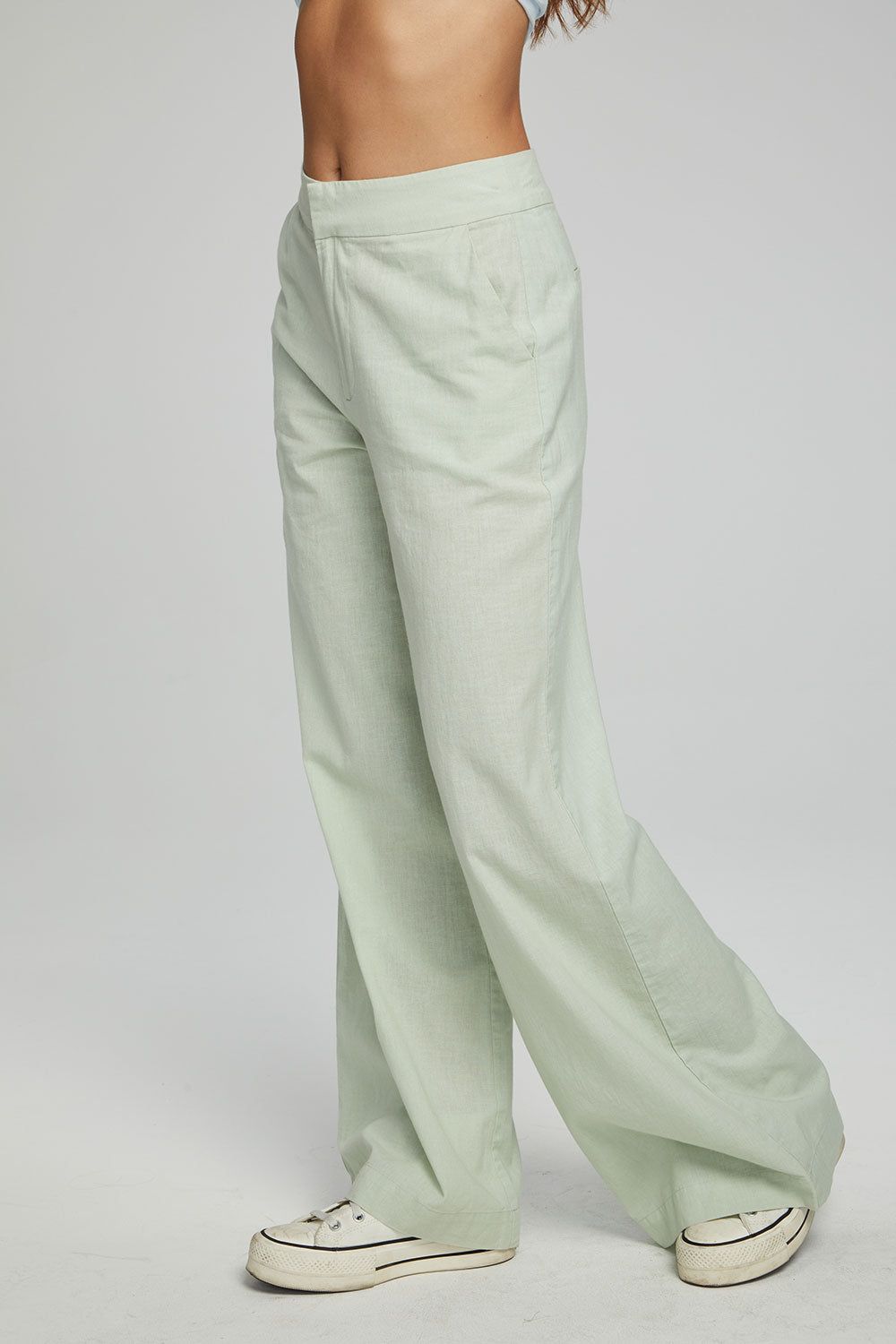 Simone Trousers - Sage sold by Chaser product image thumbnail 2