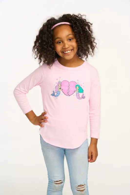 Mermaid Bestie Long Sleeve Tee made by Chaser