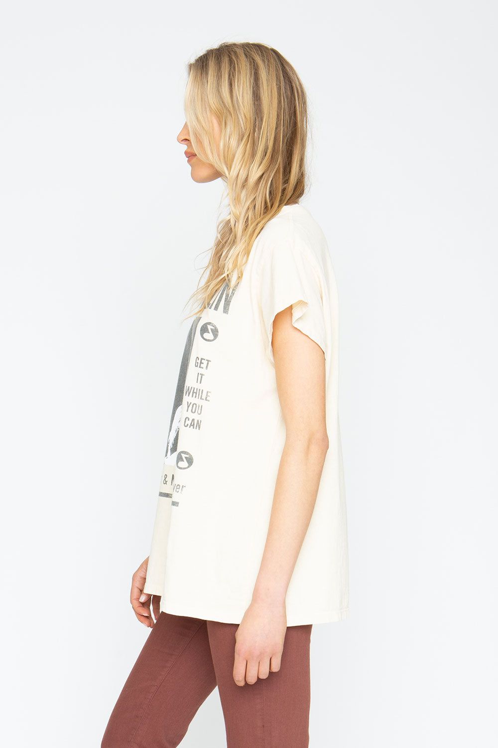 Janis Joplin "Wilder & More Magical" Crew Tee sold by Chaser product image thumbnail 3