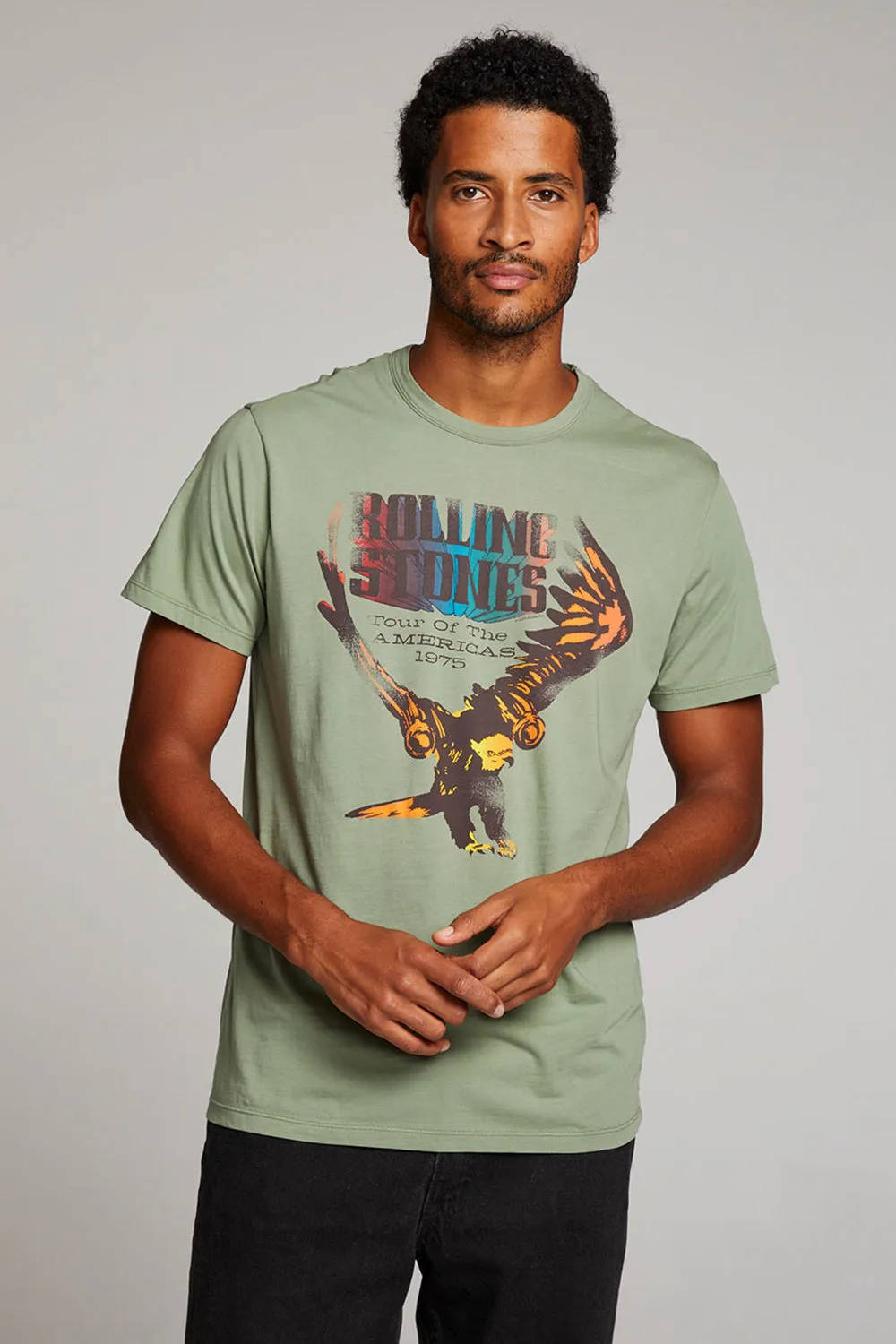 Rolling Stones Tour Of The Americas Mens Tee sold by Chaser product image thumbnail 5