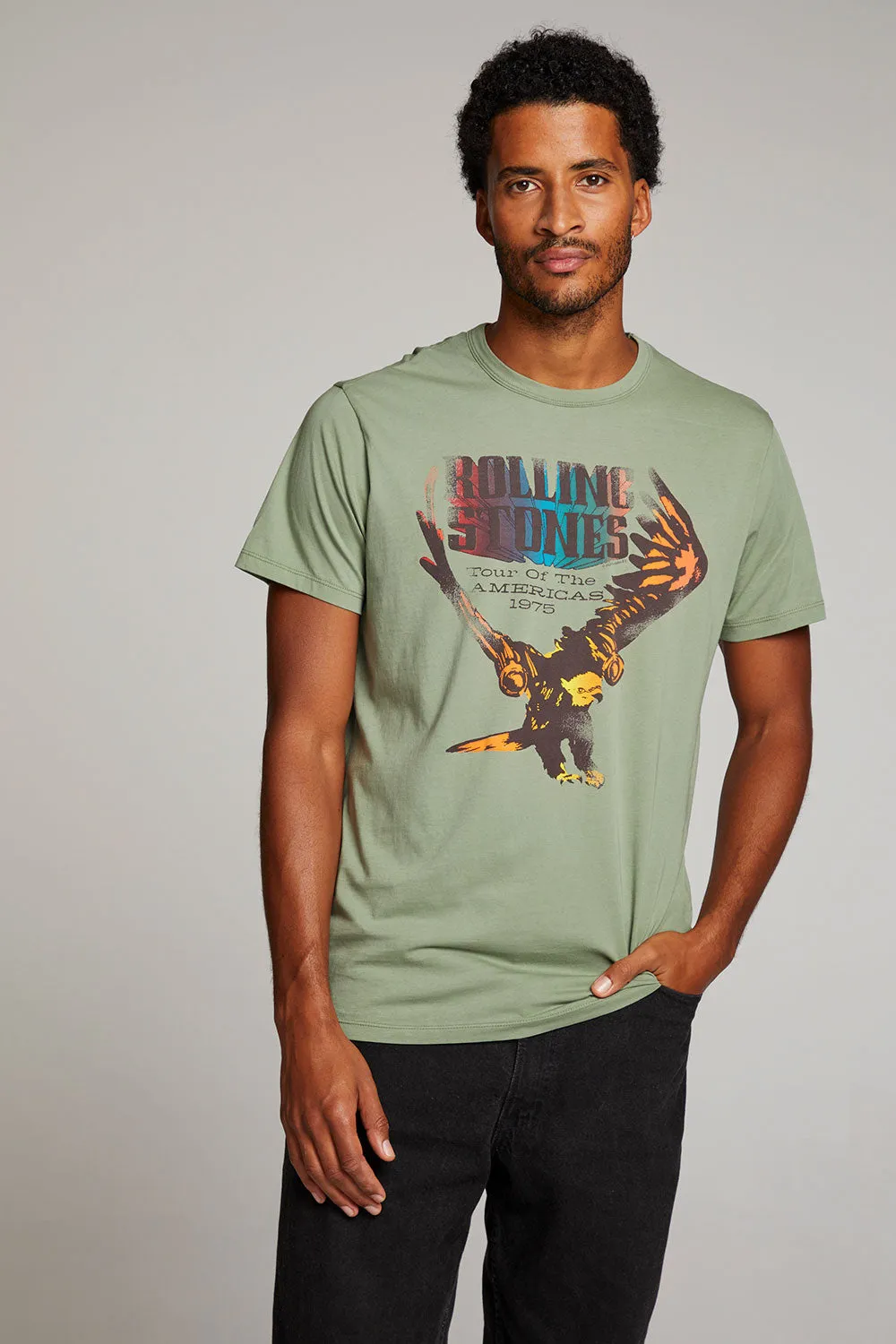 Rolling Stones Tour Of The Americas Mens Tee sold by Chaser product image thumbnail 2