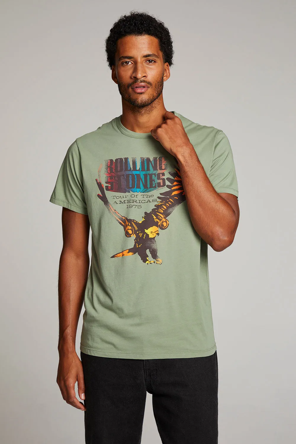 Rolling Stones Tour Of The Americas Mens Tee sold by Chaser